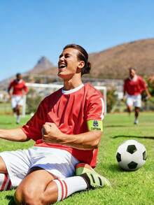 个性化弹力运动头带，可印制球队标志和名称，适合成人和儿童足球队队长佩戴 - 多色 - 查看 5