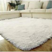 Soft Shaggy Rug For Bedroom Or Living Room, 1.40m X 2.00m - White - View 5