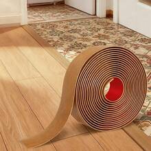 1pc Self-Adhesive Floor Transition Strip, Laminate Floor Gap Cover, Threshold Trim, Cuttable Flat Divider, For Connecting Gaps And Doorway Transitions - C - View 15