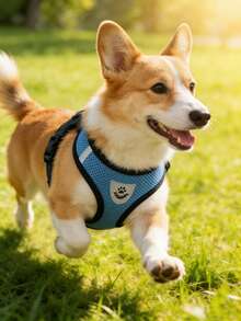 2pcs/Set Breathable Mesh Cat/Dog Harness And Leash Set - Reflective, Adjustable Pet Vest With Leash, Suitable For Small Dogs And Cats, Convenient For Walking And Training, Durable - Multicolor - View 6