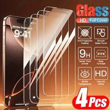 Película de vidrio templado a prueba de golpes 6 EN 1 (3 películas + 3 juegos de herramientas de aplicación de películas) Protector de pantalla HD completamente claro para iPhone 11 11 Pro 11 Pro Max 12 12pro 12pro Max 12mini 13 13 Pro 13 Pro Max 13 Mini 14 14 Pro 14 Pro Max 14 Plus 15 15 Pro 15 Pro Max 15 Plus 16 16 Pro Max 16 Pro 16 Plus 17 17Pro 17 Pro Max 17 Air XS X 7/8/SE 2020/SE Película de vidrio templado Antihuellas dactilares Dureza 9H Cobertura completa Fácil instalación Sin burbujas Película protectora Regalo de Pascua y primavera - 6 películas transparentes (3 hojas de película + 3 juegos de herramientas de aplicación) - Ver 3