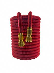 25英尺-100英尺花园软管可伸缩柔性魔术软管高压洗车软管庭院灌溉浇水工具 - 多色 - 查看 21