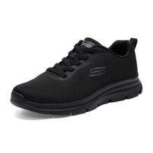 Skechers Men's Casual Shoes 2026 New Arrival - SPORT Men's Men's Sports Shoes - Outdoor Sports, Daily Comfortable Casual Shoes 8790440-BBK - Black - View 3
