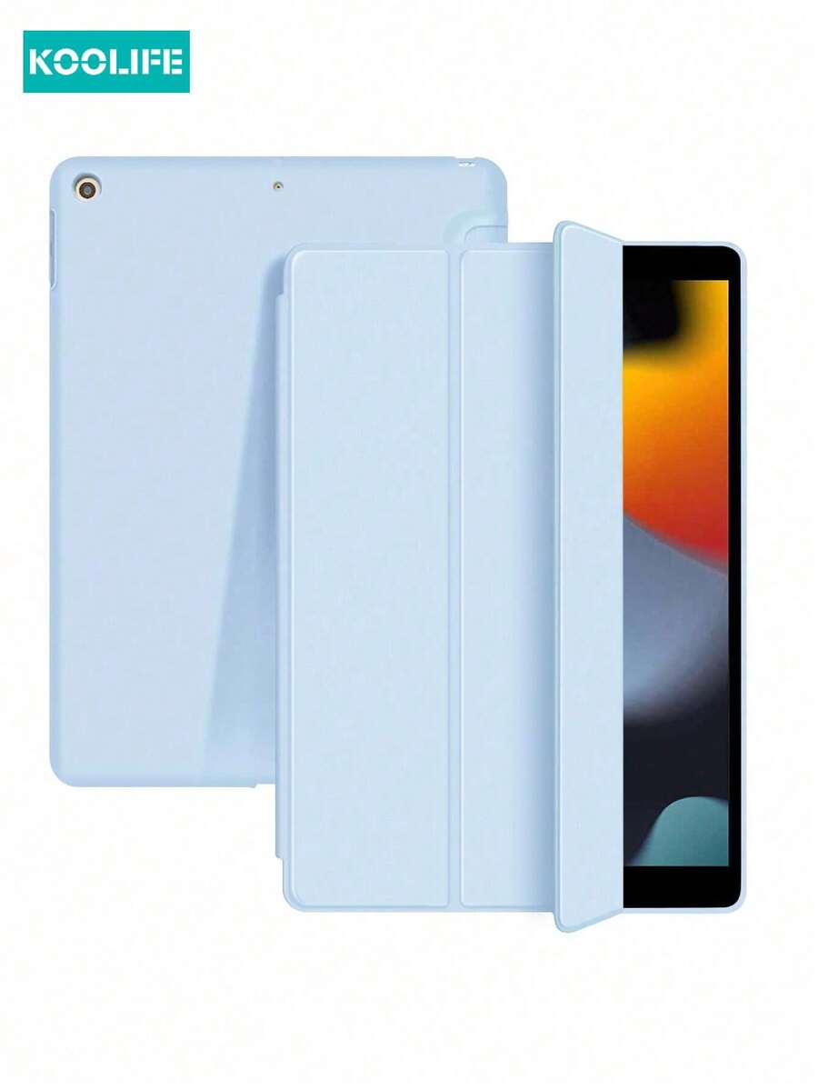 KOOLIFE 1 件装蓝色平板电脑保护套，兼容 Air 11/13 M3 2025、Mini7 A17、Pro 11/13 M2 M4 2024、第七代/第八代/第九代 10.2 英寸、第十代 10.9 英寸、Air 4/Air 5、Pro 11 第二代/第三代/第四代、Pro 12.9 第四代/第五代/第六代 - 淺藍色 - 查看 1