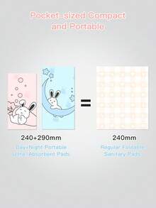 XIAONI Portable Packing Sanitary Pads Super Absorbent Sanitary Napkin Compact Packaging 5Pcs/Pack, Easy Carry Perfect For Travel - Set - View 3