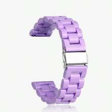 适用于三星 Galaxy Watch 7/6/5/4/Active 2 40mm 44mm 的 20mm 22mm 彩虹表带，以及适用于 GTS 2-2e-2mini-3、Watch GT2/6/5 42mm 46mm GT Runner 的女士表带 - 彩色 - 查看 21