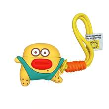 Funny Sausage Mouth Monster Silicone Protective Case With Strap, Compatible With Apple Pro/Pro2 - Multicolor - View 12