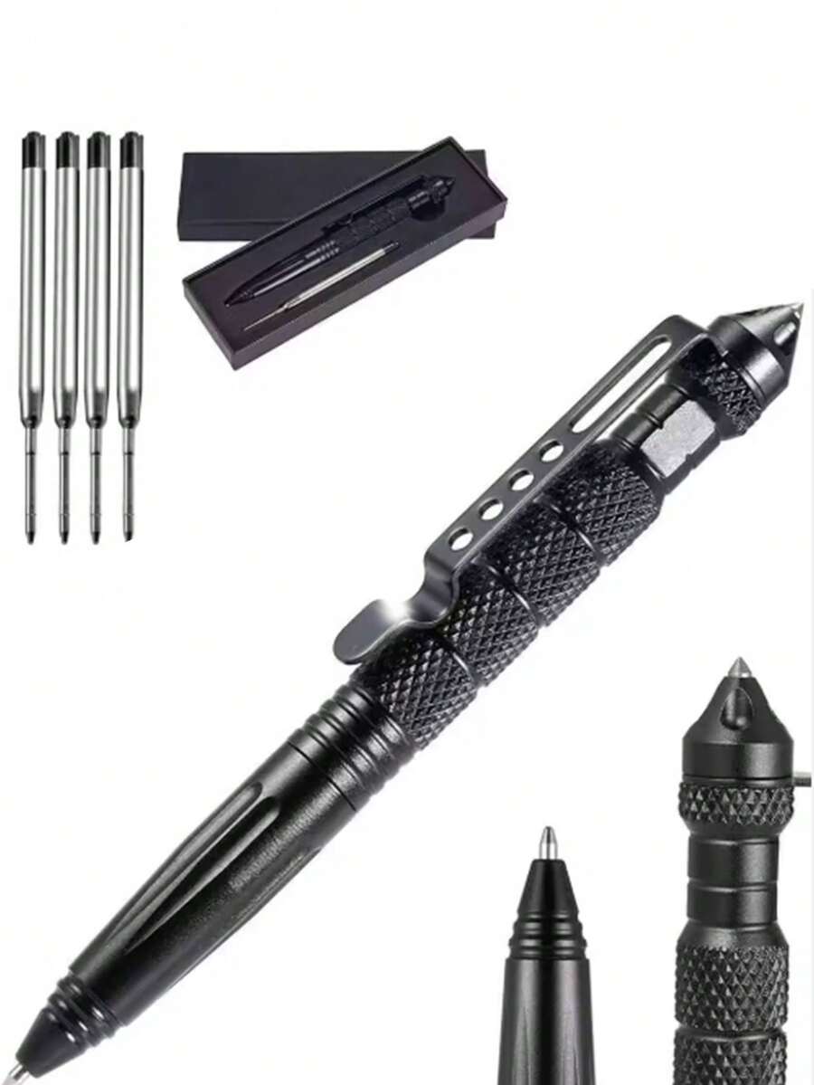 1支多功能户外自卫笔，兼具破窗器和签名笔功能 - 彩色 - 查看 1