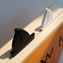 3D打印帆船书签，黑白两色，创意造型书签，阅读配件，节日/生日礼物 - 小帆船書籤 - 查看 8