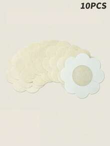 女士芒果形硅胶文胸，提拉丰胸垫，粘性乳贴，女士日常穿着 - 彩色 - 查看 23