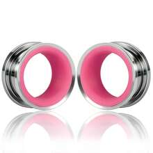 2个不锈钢牛角形耳扩，男女通用低过敏性穿刺饰品，夏季款 - style-1 - 查看 93