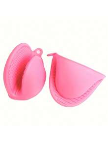 1 Pair Of Silicone Anti-Scalding Gloves - Non-Slip Grip Kitchen Utensils, With Hanging Loop Design, Durable And Tear-Resistant, Essential Kitchen Additions, Suitable For, Placemats, Coasters, Coffee Mats, 11 Kinds Of Essential Holiday Supplies - View 8