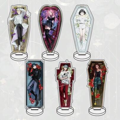 Anime ALIEN STAGE IVAN & TILL Gift Cosplay Figures Acrylic Stand Model Action Ornaments Keychains Accessories Models Desktop