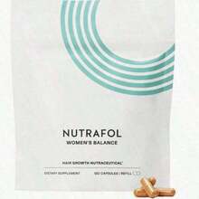 Women's Balance Hair Growth Supplements, Ages 45 And Up, Clinically Proven For Visibly Thicker Hair And Scalp Coverage In 3-6 Months, Dermatologist Recommended - 1 Month Supply Refill Pouch - 1 - 查看 1