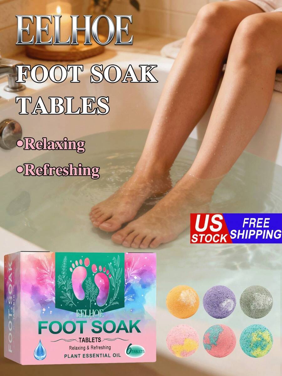 EELHOE Foot Bath Bomb Natural Old Ginger Foot Soak Ball Gentle Relax Foot Improve Sleep Quality Relief Fatigued Stress Exfoliating Reduce Remove Odor Dampness Clean Foot Bath Ball - 粉色 - 查看 1