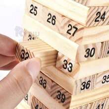 Juego de Torres de Madera - Multicolor - Ver 3