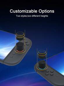 2 (2025) Accessories Set: 2pcs Left & Right Detachable Grip Covers, 1pc Console Protective Case, 6pcs Joystick Cap Covers, Anti-Pressure, Anti-Fall, Anti-Scratch, Enhance Gaming Experience - View 11