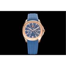 Patek Philippe 5261R Series Nautilus Men's Mechanical Watch, Multi-Function Chronograph, Fully Automatic, Waterproof, Grenade Mechanical - 膠帶款 - 查看 5