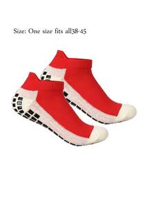 Unisex Non-Slip Breathable Short Socks, Ideal For Football, Running, Yoga, Hiking & Outdoor Activities - 白色的 - 查看 11