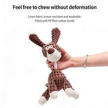 1 con thú nhồi bông hình lừa, bền chắc, chống trầy xước. - Nhiều màu - Xem 4