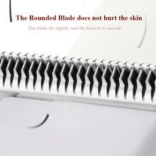 Kemei 1pc Mini Rechargeable Electric Baby Hair Clipper, Children Hair Trimmer, Wireless Men Shaver, Beard/Hair Trimmer (KM-1319) - White - View 9