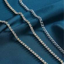 金色时尚腰链，适合女性日常及节日佩戴的链条腰带 - 彩色 - 查看 16