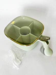 1pc 4-Grid Kitchen Seasoning Box, Household Condiment Jar Set, Integrated Spice, Salt, Sugar Storage Containers - Multicolor - View 12