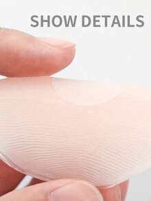 12片可重复使用硅胶胸贴，隐形提拉文胸乳贴，遮盖乳头 - 彩色 - 查看 4