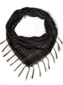 Khăn quàng cổ ấm áp, khăn vuông, khăn quàng cổ/khăn trùm đầu đa năng giữ ấm cho nam và nữ. - khăn quàng cổ - Xem 11