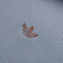 Adidas 男士外套/外套TRACK TOP M華夫格紋理針織外套2026春秋款舒適日常休閒外套外套KY5770 - 銀灰藍 - 查看 4