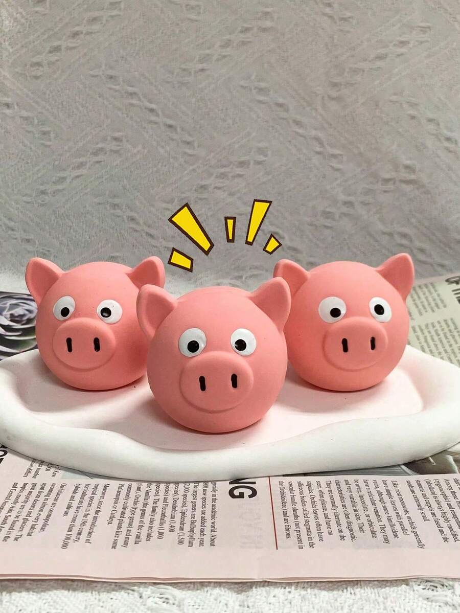 Đồ chơi gặm cho chó, hình gà, lợn, bò nhỏ dành cho chó nhỏ, chó con, mèo con, đồ dùng cho thú cưng giúp tiêu hao năng lượng.