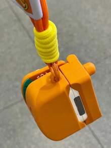 1pc Cute Carrot Flip Cover Headphone Case Compatible With Apple Pro 3rd Gen, Cartoon Fun Protective Case Compatible With Airpods Pro 2, 1/2/3/4, New Anti-Fall Headphone Case (Earphones Not Included) - Orange - View 5