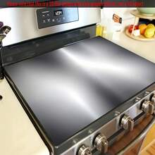 1pc 2D Induction Cooktop Cover, Non-Slip Mat, Suitable For Electric Stove, Induction Cooker, Stove Protector, Saves Kitchen Countertop Space, Perfect Home Accessory - Multicolor - View 10