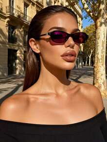 1 chiếc kính mắt thời trang (polycarbonate), dùng được cả bốn mùa - màu đen - Xem 1