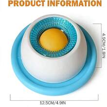 宠物舔食玩具 宠物慢食碗 狗狗舔食玩具 食物舔球 防滑舔食碗 促进牙齿健康，缓解小型犬猫焦虑 宠物主人 情人节 感恩节 派对 生日礼物 - 多色 - 查看 5