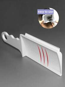 1pc Professional Hairstylist Ombre Comb - Heat Resistant, Flat Top Scissor Hybrid Precise Haircut & Styling, Multi-Color Side Clip DIY Hairstyle Tool, Y2K Style, Random New/Old Version Sent, Back To School Season - Multicolor - View 2