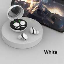 迷你无线耳机，超小型睡眠耳机，无闪烁灯，兼容苹果和安卓手机，母亲节推荐礼物 - 彩色 - 查看 14