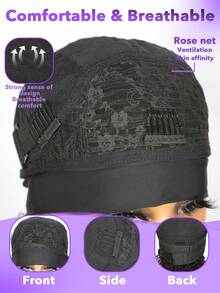 Headband Wig Human Hair Body Wave Headband Wigs For Black Women Brazilian Virgin Hair Glueless None Lace Front Half Wigs Human Hair Wear And Go Headband Wigs 180% Density (8-30 Inch Headband Wigs) Human Hair Loose Body Headband Wigs Natural Black - Natural Black - View 6