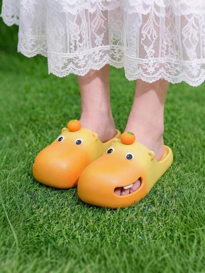 1 Pair Cute Capybara Slippers, Made Of Soft, Odor-Resistant, Non-Slip EVA Material, Versatile And Durable, Suitable For Travel, Home, Daily Wear, Bathroom, Strolling, Shower And Beach, Great Gift For Mom, Girlfriend, Valentine's Day, Women's Day, Christmas, Halloween