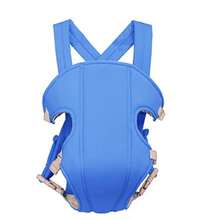 Backpack With Comfortable And Adjustable Sling, Breathable Front Baby Carrier, Baby Kangaroo Bag - Blue - View 10