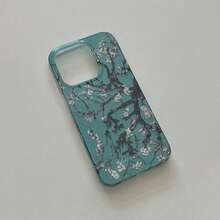 Plum Blossom Pattern Anti-Drop Phone Case, Suitable For IPhone 16/15/14 Plus/13/12/11/16/15/17 Pro Max, Stylish Protective Cover - Plum Bossom - View 1