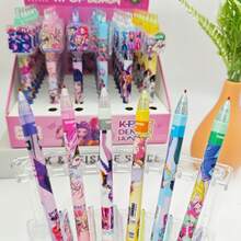 Karinto 猎魔队贴纸笔，Lumi Zoe 0.5 贴纸圆珠笔，学生及 K-POP 周边商品 - 彩色 - 查看 5