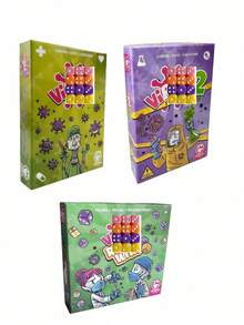 1 件，Tranjis Games 出品 - 病毒！进化卡牌游戏，独立游戏（含卡包）- 卡牌游戏 (TRG-12evo)，最具传染性的卡牌游戏，提供英语、法语和西班牙语版本，最受欢迎的卡牌游戏，多人游戏，适合 2 至 6 名玩家，情人节游戏，新年游戏，婚礼游戏，新年礼物，情人节礼物，适合家庭聚会和婚礼派对 - 彩色 - 查看 13
