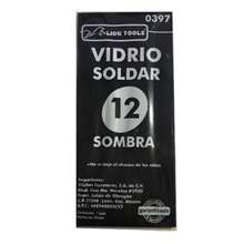 VIDRIO PARA SOLDAR SOMBRA 12 MODELO 0397 LION TOOLS | PROTECCIÓN VISUAL PARA CARETA DE SOLDADOR - C - Ver 2