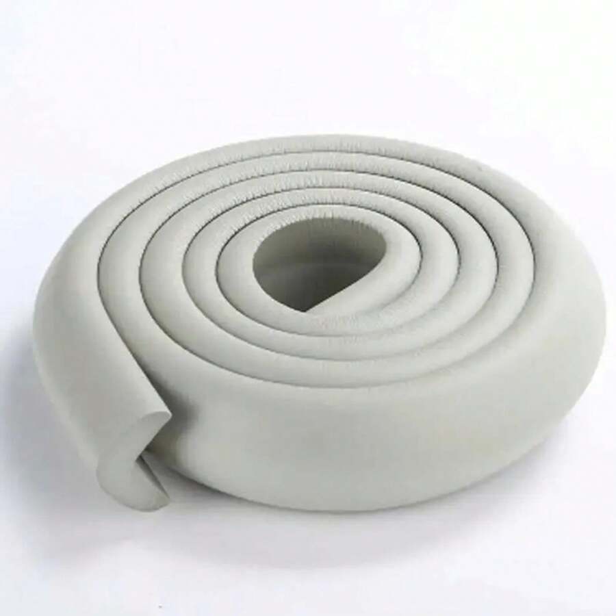 2M Child Bumper Strips, Baby Bumper Strips, Table Edge Protector, Coffee Table Corner Protection Strips QUNL - Gris - View 1