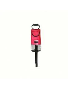 1 Peça Apanhador de Bolas de Golfe - Saco Portátil com Tubo Extensível de 30 cm e Clipe de Liberação Rápida, Armazenamento de Nylon Leve - Para Campo de Treino, Prática no Campo, Treinamento no Quintal - Ferramenta de Coleta de Bolas - Acessórios de Golfe - Equipamento de Prática - Armazenamento Esportivo - Multicolorido - Visão 6