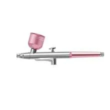 A Set Of Airbrush Kit With Compressor, Handheld Airbrush With Extension Tube, 0.3mm Nozzle, Rechargeable Portable Airbrush, Suitable For Painting, Nail Art, Hairdressing, DIY, Model Coloring, Makeup, Women's Holiday Gift - Powder + Brush + Tube - View 4