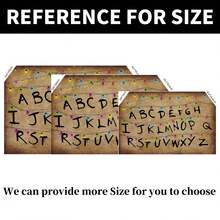 1 tấm phông nền chữ có đèn LED nhiều màu sắc theo phong cách đồng quê, thích hợp cho tiệc sinh nhật, trang trí bàn bánh, đạo cụ chụp ảnh, v.v. - Nhiều màu - Xem 3