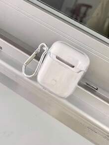 Transparent Cherry Blossom Protective Case Compatible With Apple 2/1, Pro 2/3, Soft Silicone All-Inclusive Anti-Drop Cover - Multicolor - View 5