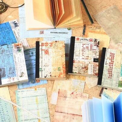 48 hojas Libro de pegatinas de papel estético para scrapbooking - Pegatinas DIY adecuadas para diarios, planificadores, álbumes, scrapbooking para diario, decoración, manualidades, decoraciones navideñas, Halloween, San Valentín, suministros de scrapbooking, papelería, pegatinas divertidas libro de sticker estikers